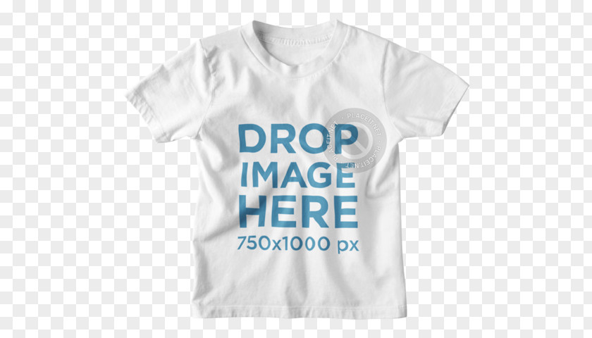 T Shirt Mockup T-shirt Crew Neck Sleeve Baby & Toddler One-Pieces PNG