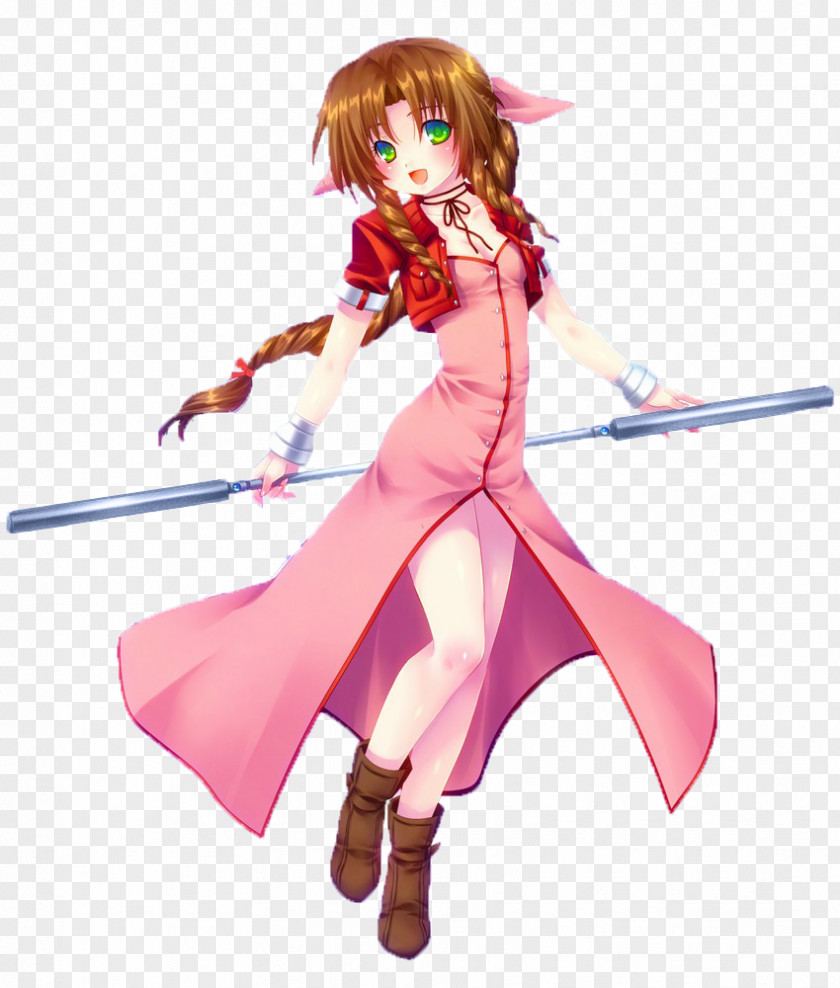 Kingdom Hearts Aerith Gainsborough Final Fantasy VII Remake Cloud Strife Tifa Lockhart PNG