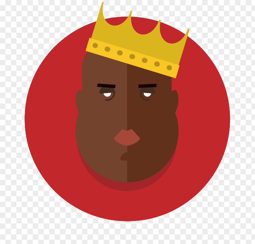 Notorious Big Christmas Ornament Character Clip Art PNG