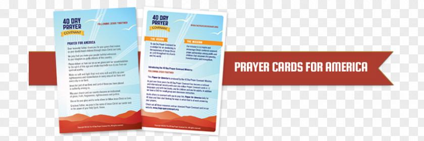 Pray Together Advertising Brand Brochure PNG