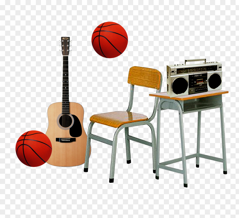 Basketball,guitar Table Acoustic Guitar Basketball PNG