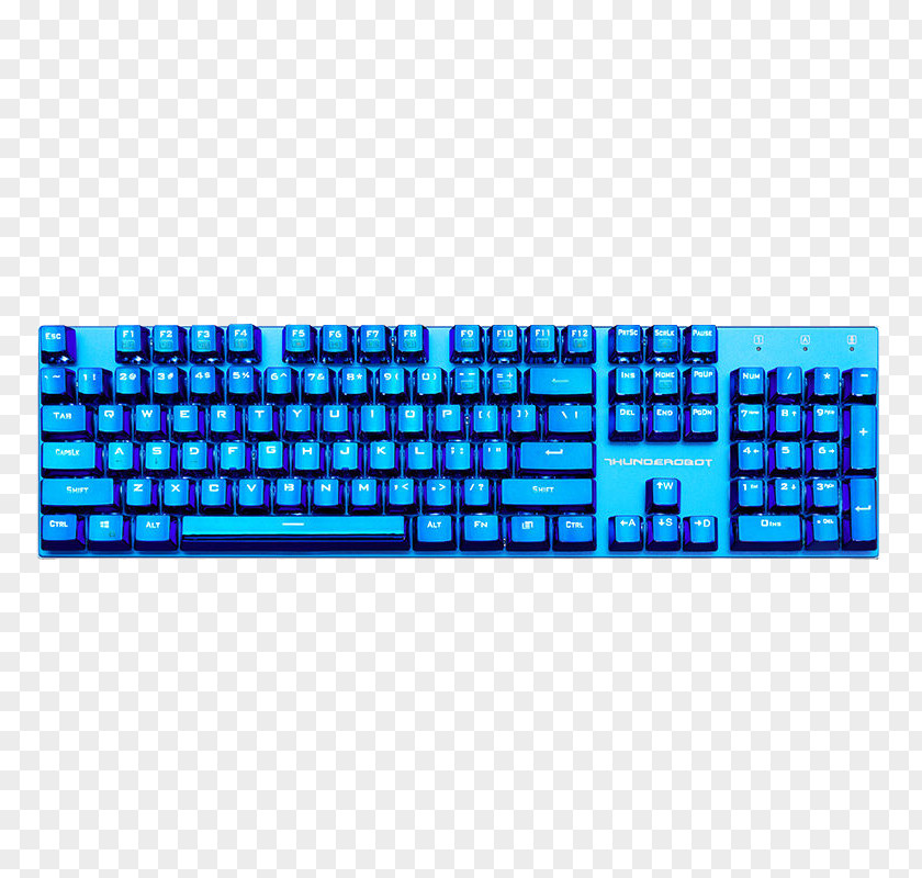 Blue Keyboard Computer Mouse SteelSeries USB Layout PNG