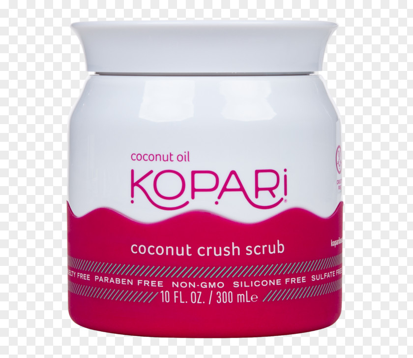 Body Scrub Kopari Organic Coconut Melt Oil Skin Care PNG
