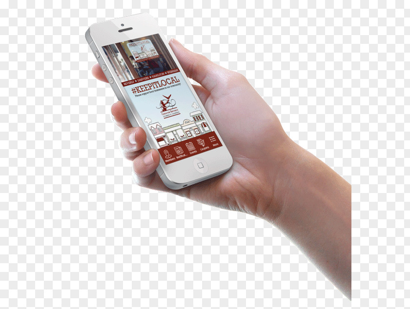 Creative Handheld Mobile Phone Android User Interface Design IPhone PNG