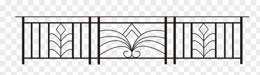 Iron Fence Handrail Guard Rail Baluster Stainless Steel PNG