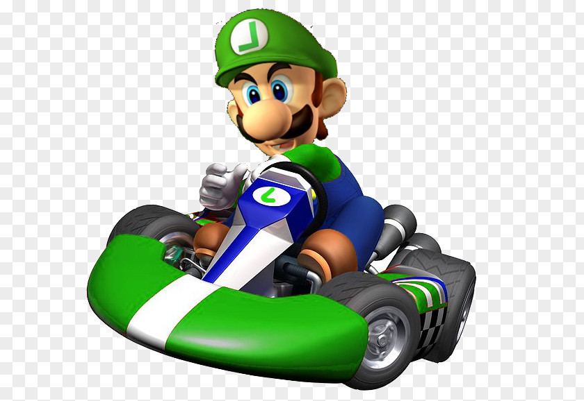 Luigi Mario Kart Wii Super 8 Kart: Double Dash Bros. PNG