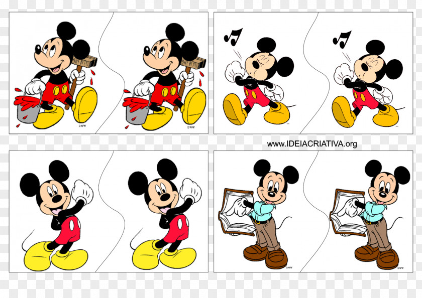 Mickey Mouse Minnie Drawing Game PNG