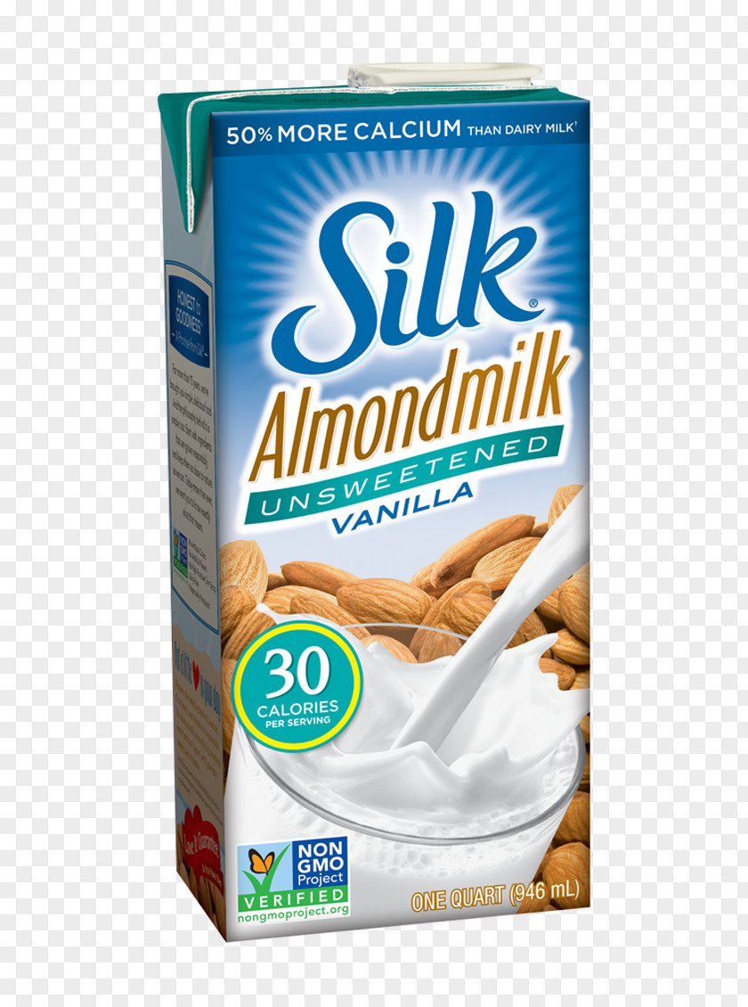 Milk Almond Substitute Silk PNG