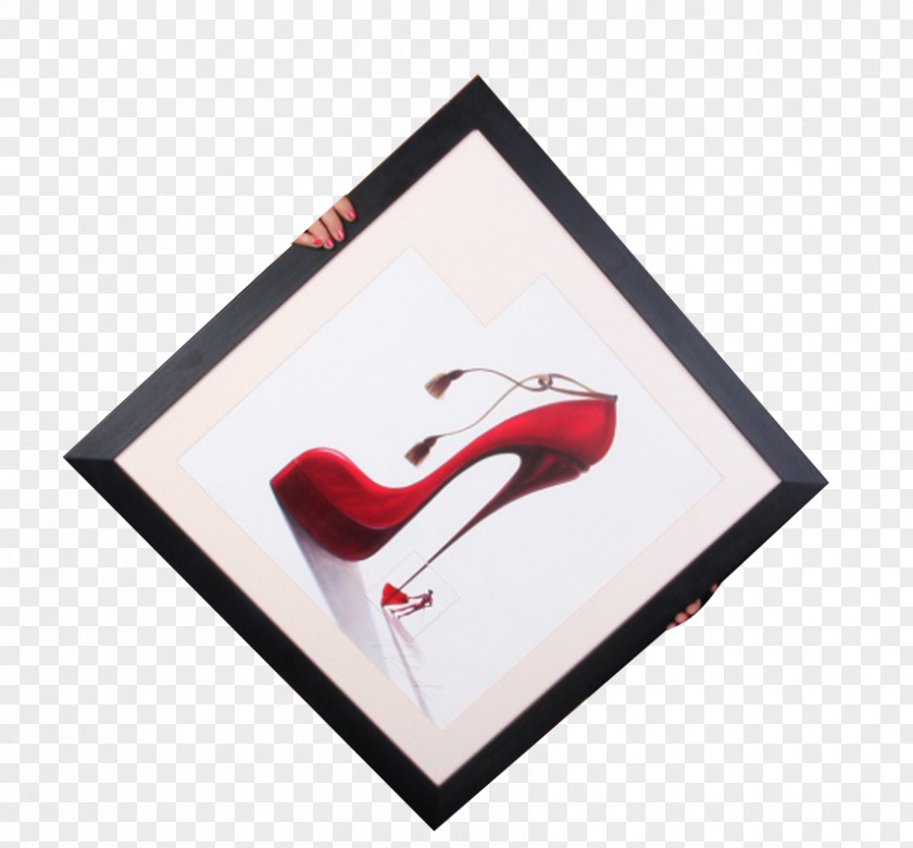 Red High Heels Shoe Computer File PNG