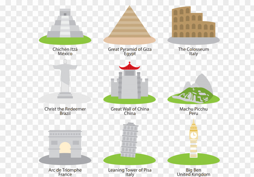 Building Jiugong Map Great Wall Of China Taj Mahal Pyramid Giza Hanging Gardens Babylon New7Wonders The World PNG