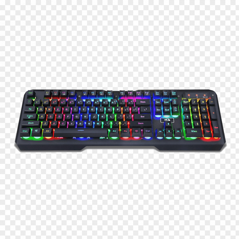 Kylin Computer Keyboard Backlight Gaming Keypad Numeric Keypads Color PNG