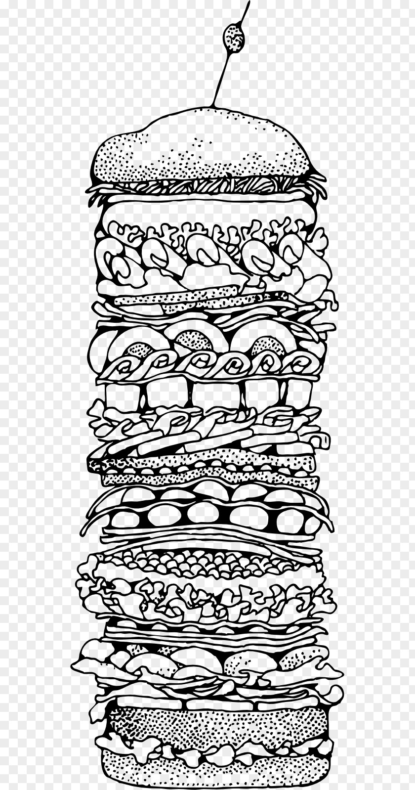 Salad Vector Hamburger Peanut Butter And Jelly Sandwich Submarine Clip Art PNG