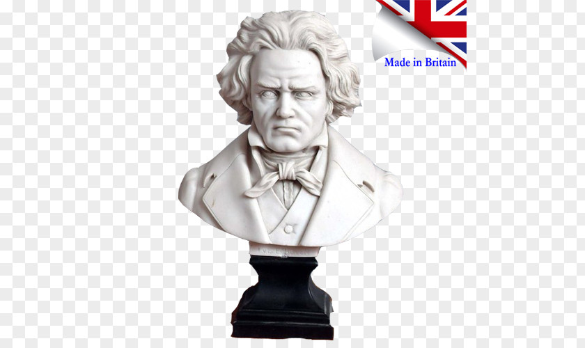 Beethoven Ludwig Van Sculpture Bust Statue Monument PNG