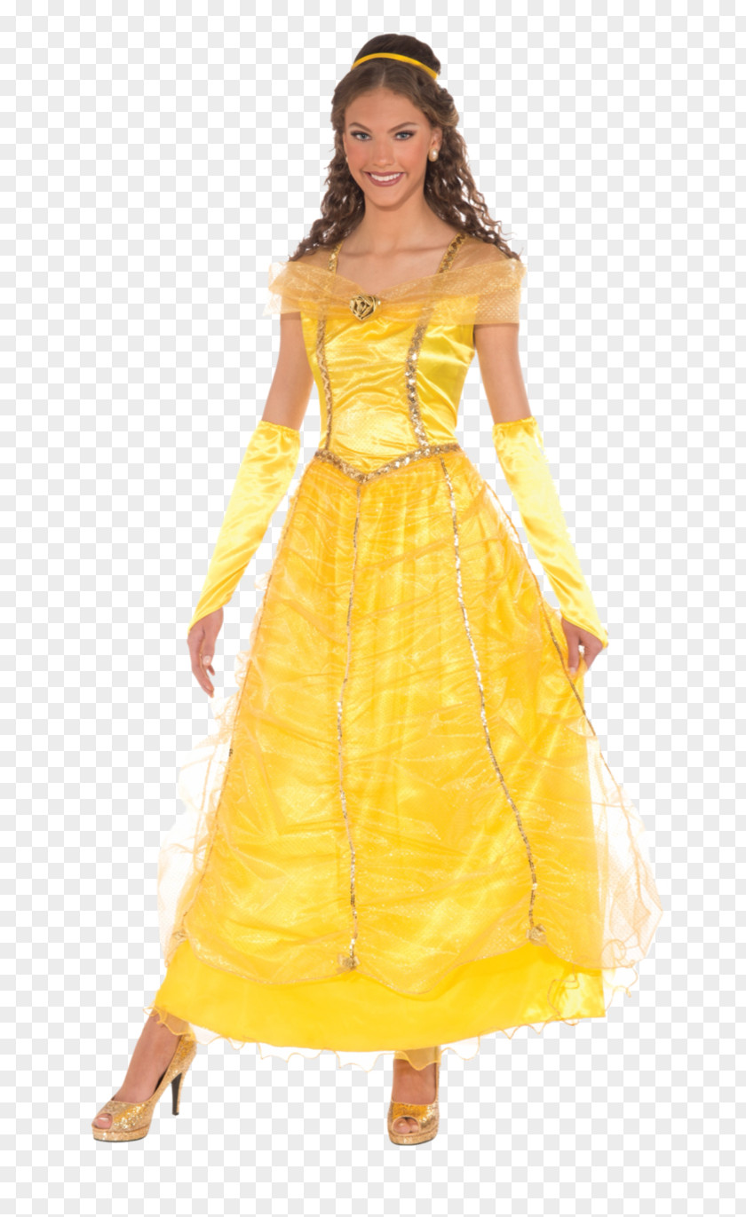 Belle Beauty And The Beast Costume Disney Princess Clothing PNG