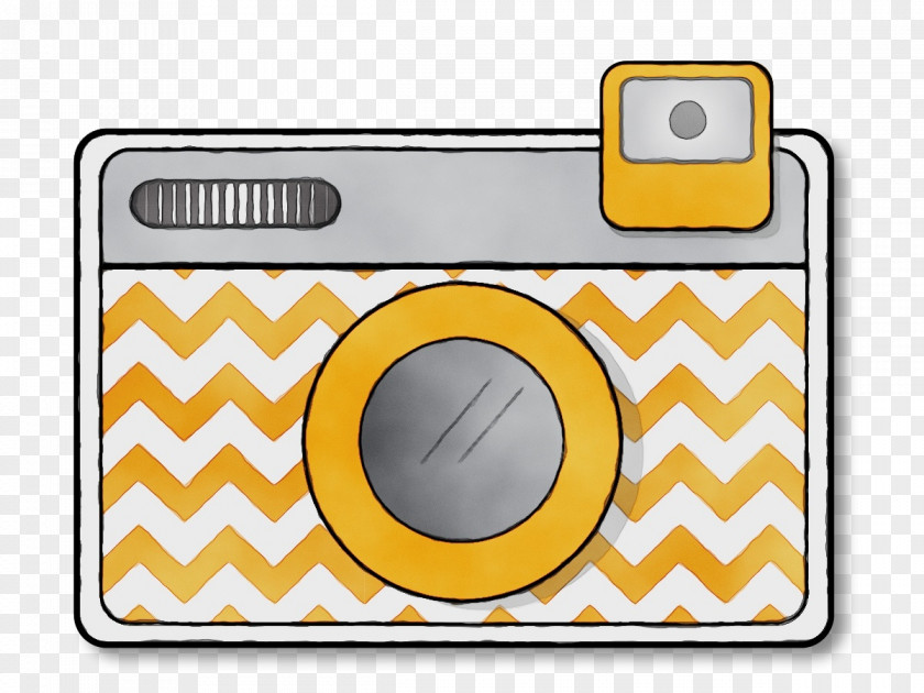 Cameras Optics Camera Yellow Line Circle & PNG