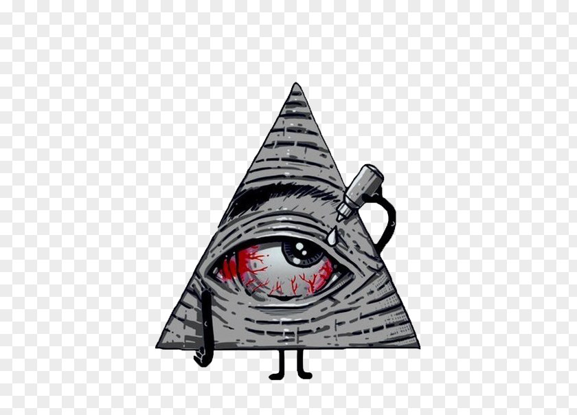Psychedelic Therapy Illuminati Eye Of Providence Sticker Drawing Dopehouse PNG