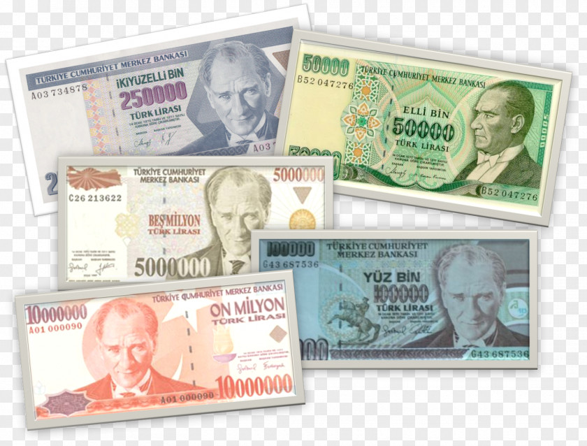Banknote Turkish Lira Turkey Money PNG