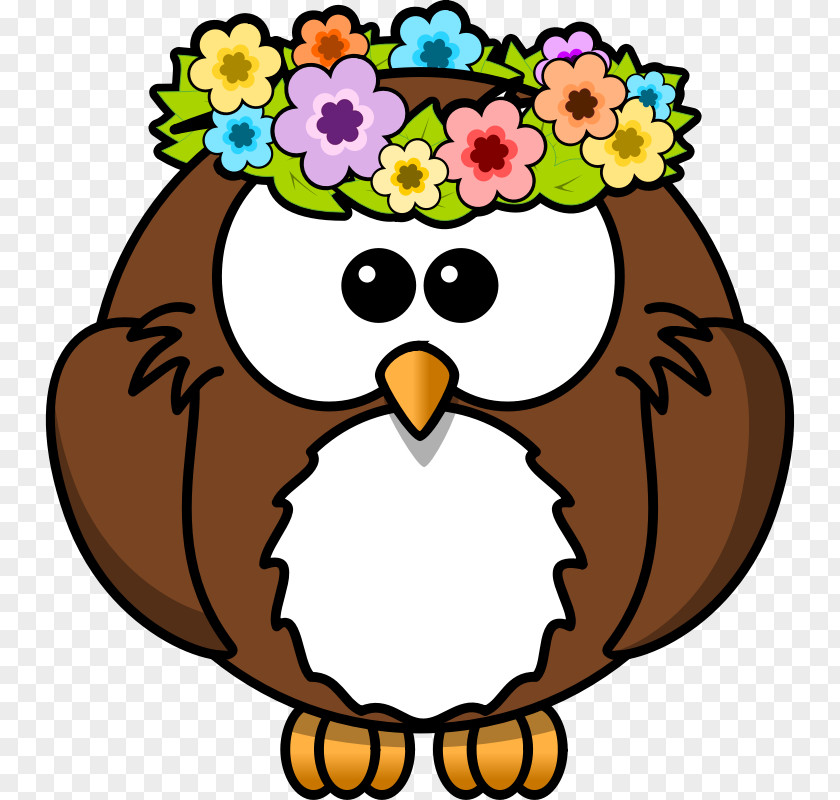 Cartoon Picture Of An Owl Clip Art PNG