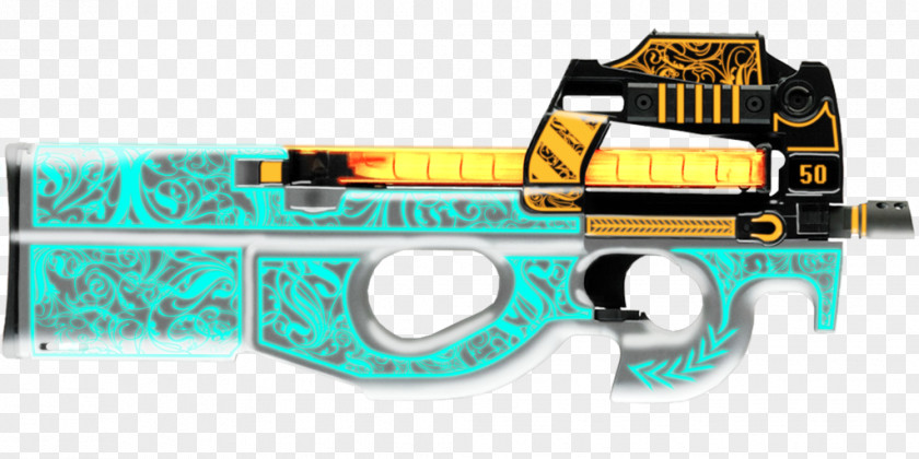 Cs Go Cloud 9 Trigger DeviantArt Digital Art Firearm PNG