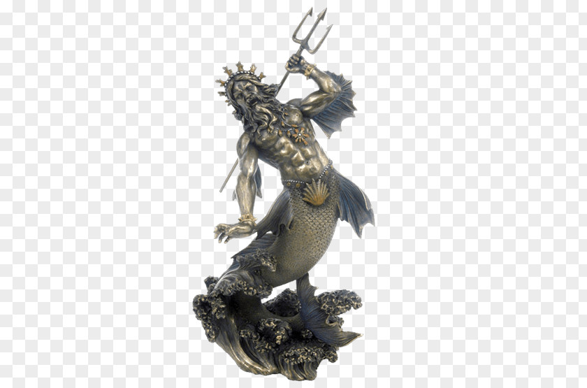Greek Terracotta Figurines Poseidon Of Melos Hades King Neptune PNG