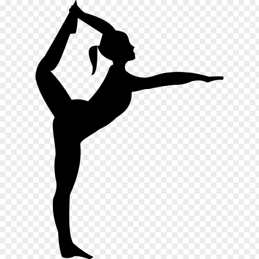 Silhouette Kusajishi Yachiru Stretching Ballet Dancer Clip Art PNG