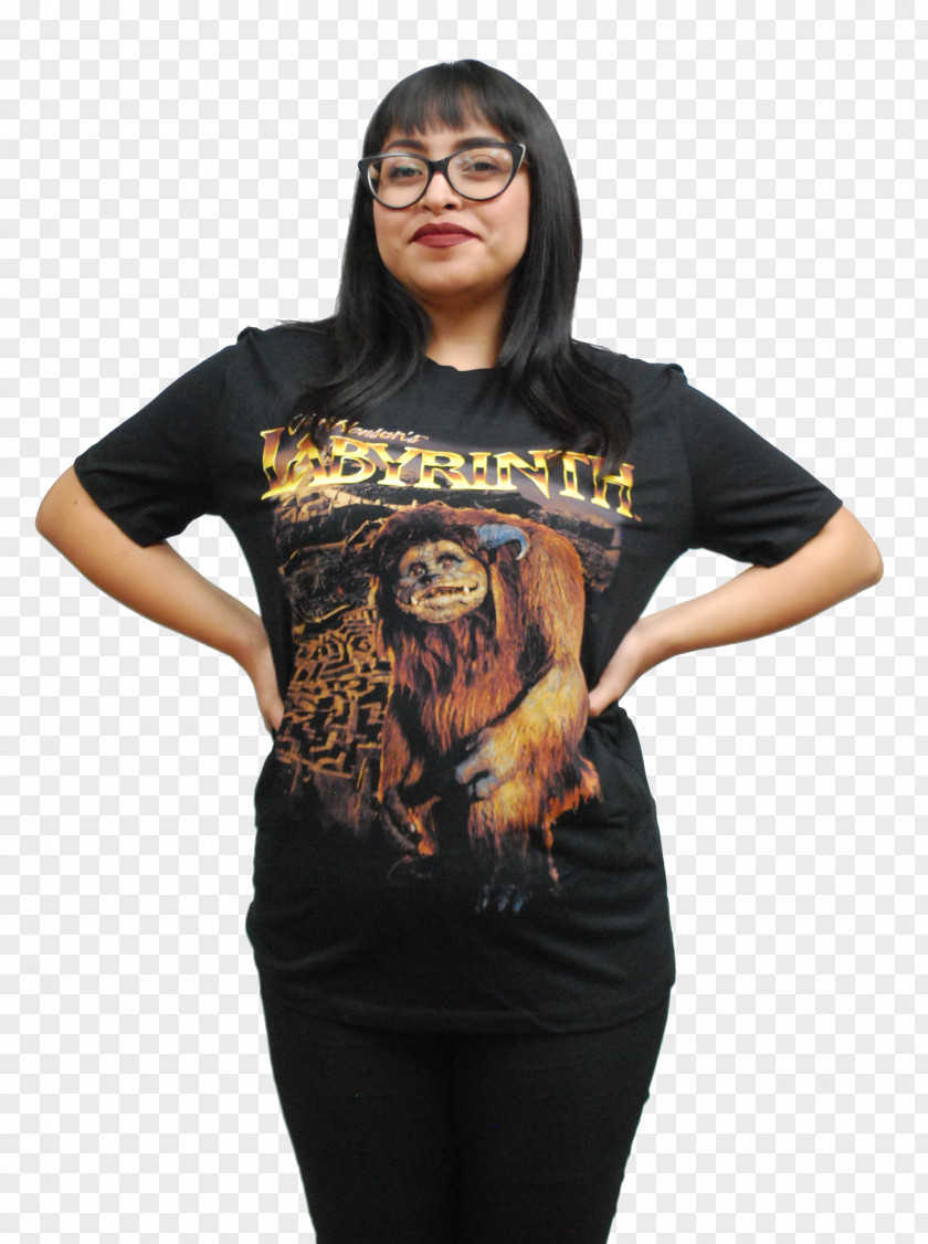 T-shirt Labyrinth Sleeve Top PNG