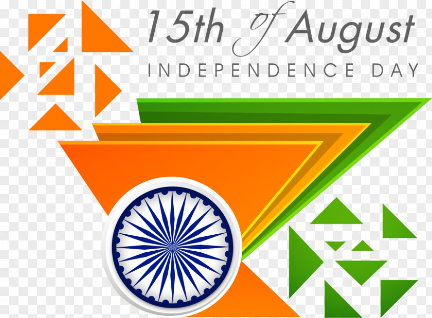 Falun Vector Triangle With India Indian Independence Day Poster Clip Art PNG