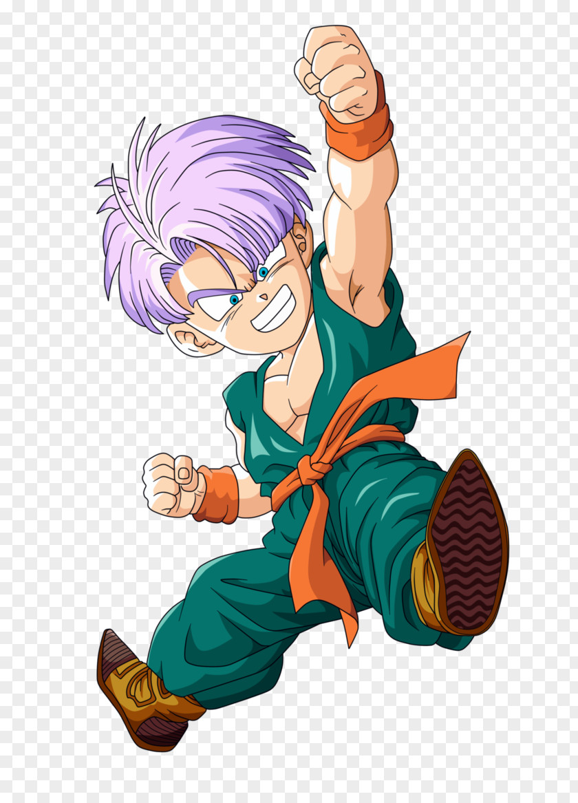 Goku Trunks Gohan Majin Buu Vegeta PNG