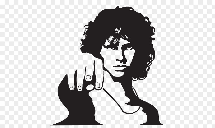 Painting The Doors Musician Image Printmaking PNG