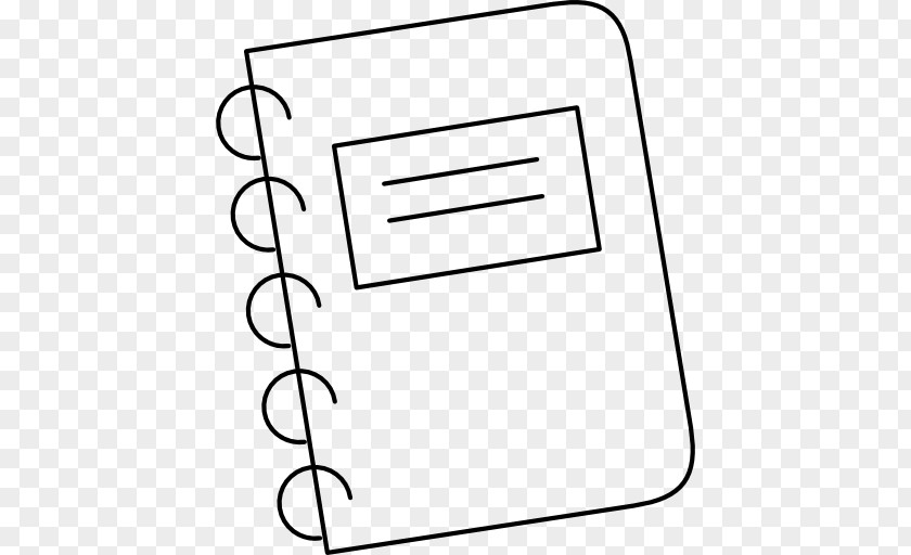 Smiley Black & White Paper PNG