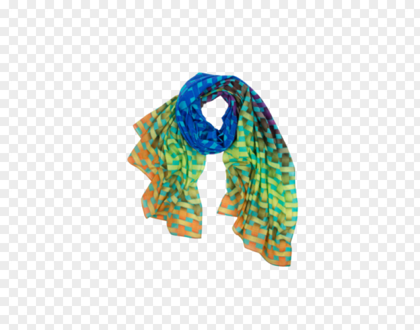 Supima Scarf Turquoise PNG