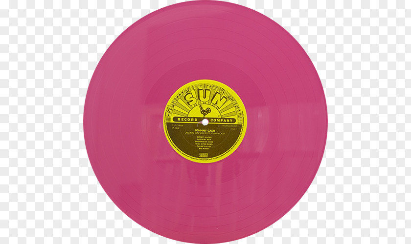 The Original Sun Sound Of Johnny Cash Phonograph Record Album PNG