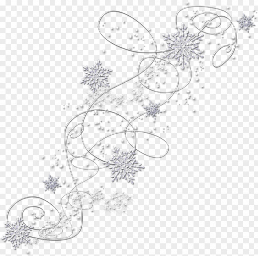 Winter Snow Posters Decorative Material Snowflake Floral Design Light Visual Arts Pattern PNG