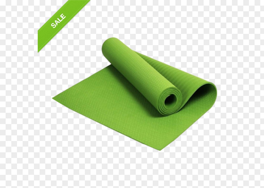 Yoga Mats & Pilates Sports Green PNG