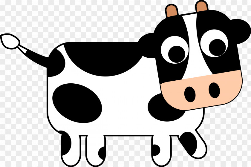 Cow Cattle Cartoon Drawing PNG