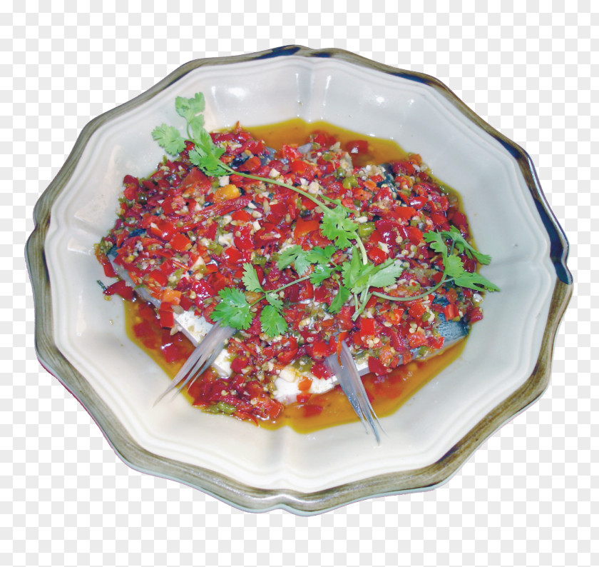 Fish Head Sichuan Cuisine Slice Recipe PNG