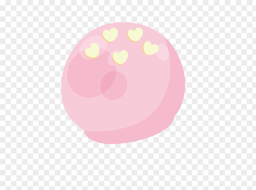 Pink Chocolate Balls Circle PNG