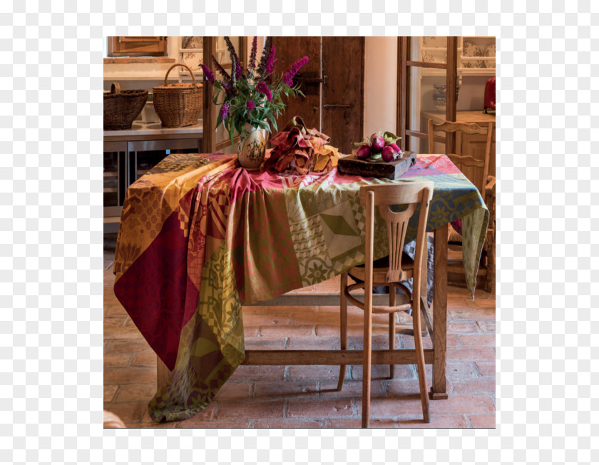 Table Tablecloth Le Telerie Toscane Di Giulia G. Towel Linens PNG
