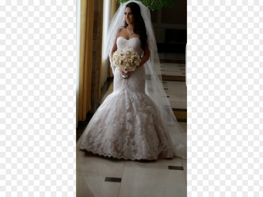 Dress Wedding Gown Train Bride PNG