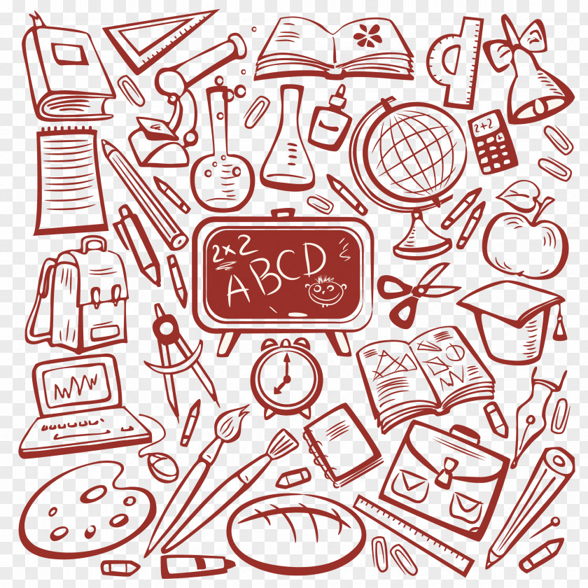 Hand Drawn Drawing Education Sketch PNG