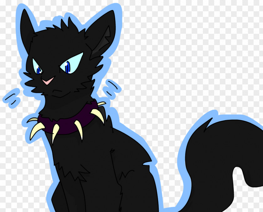 Kitten Whiskers Black Cat Art PNG