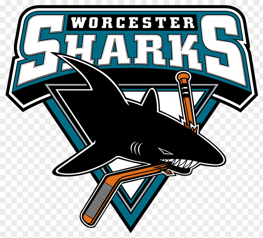 Sharks Worcester San Jose American Hockey League National PNG