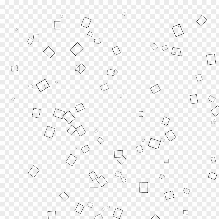Square Monochrome Circle Black And White PNG