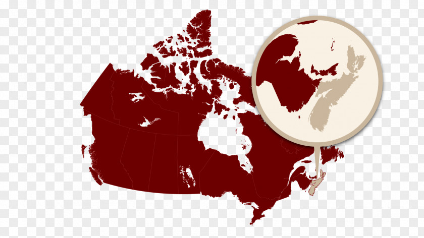 United States Canada Vector Map PNG