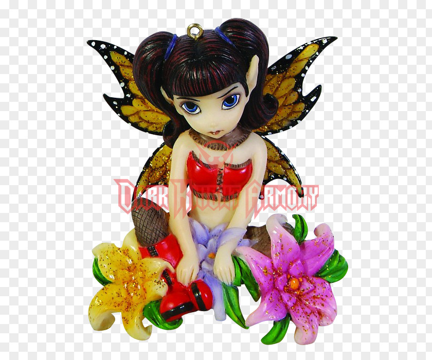 Jasmine Flowers Fairy Figurine Gnome PNG