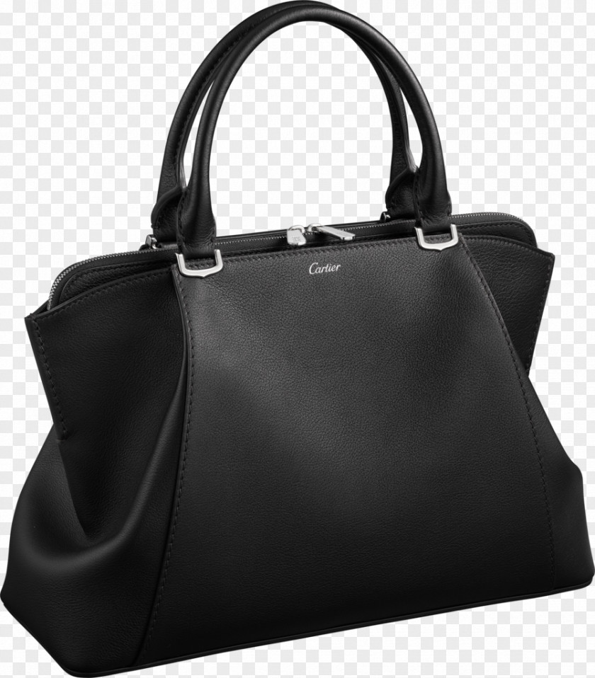 Leather Handbag Cartier Tote Bag PNG