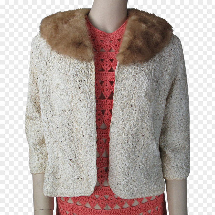 Mink Shawl Cardigan Fashion Fur Wool PNG