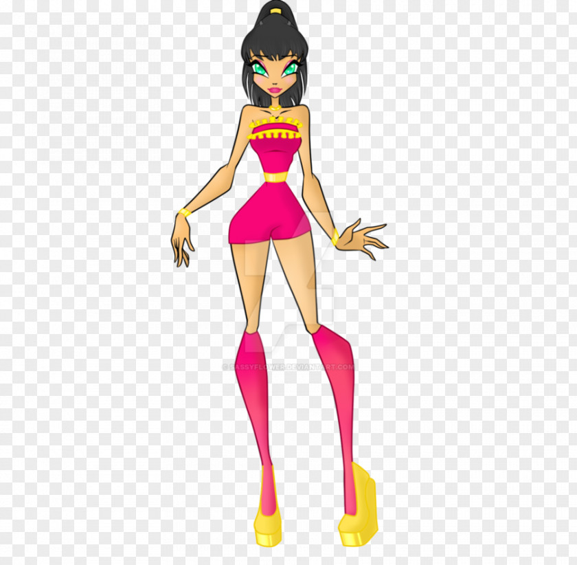 Barbie Cartoon Character Figurine PNG