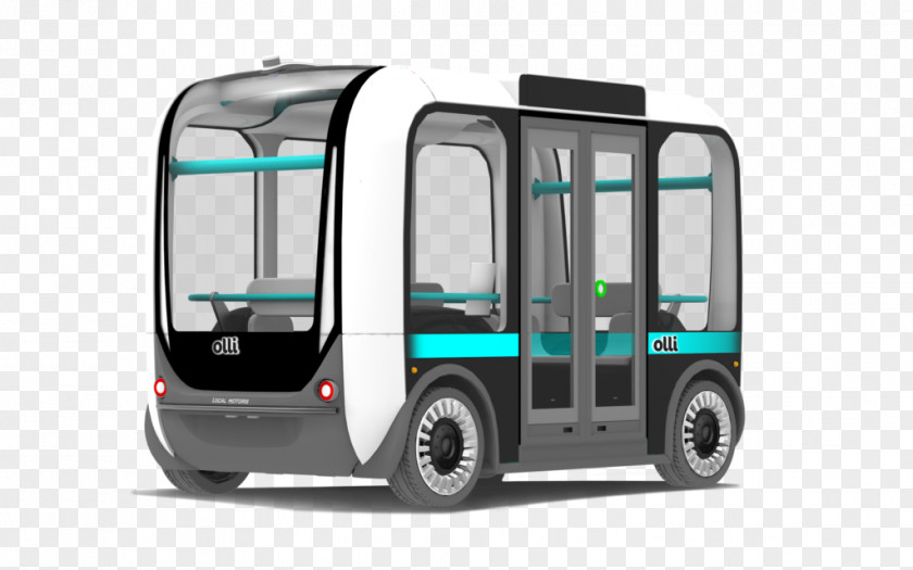 Car Autonomous Bus Commercial Vehicle Electric PNG