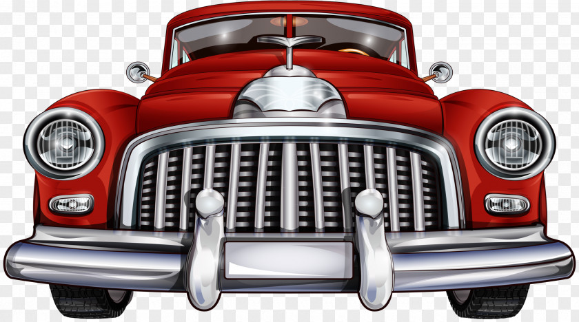 Car Vintage Classic Clip Art PNG